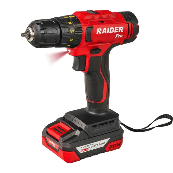 Комплект акумулаторни бормашина и гайковерт Raider RDP-PCD20&PBIW20 R20/ 20V/ 2х2Ah