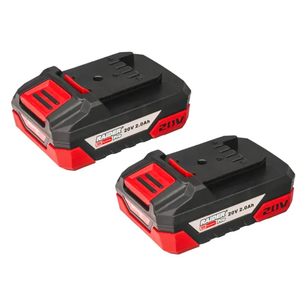 Комплект акумулаторни бормашина и гайковерт Raider RDP-PCD20&PBIW20 R20/ 20V/ 2х2Ah