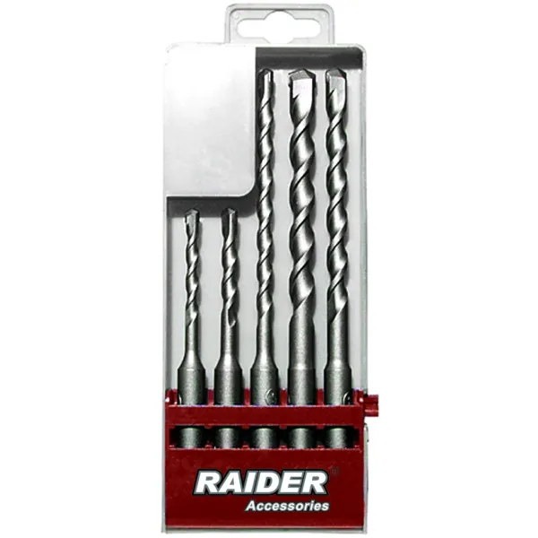 Комплект акумулаторни перфоратор ъглошлайф и бормашина + аксесоари Raider RDP-BXS1 R20/ 20V/ 2x5Ah