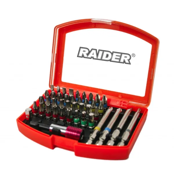 Комплект акумулаторни перфоратор ъглошлайф и бормашина + аксесоари Raider RDP-BXS1 R20/ 20V/ 2x5Ah