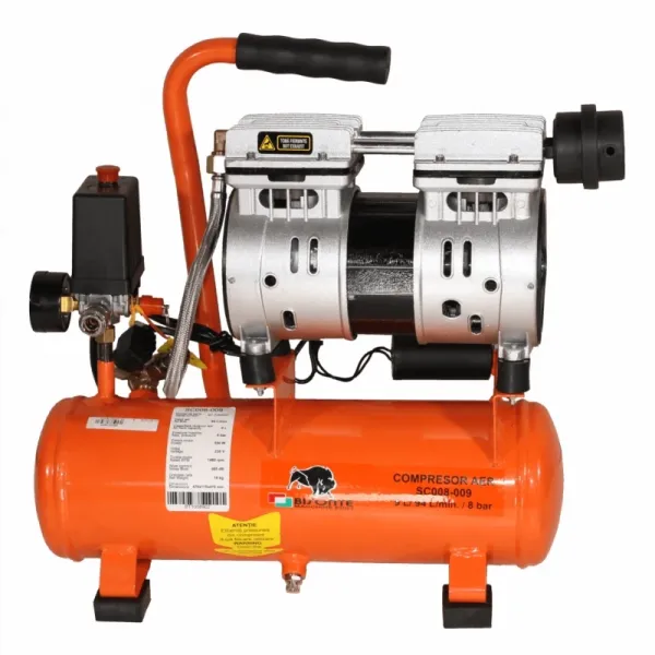 Компресор за въздух Bisonte SC008-009/ 550W/ 9л