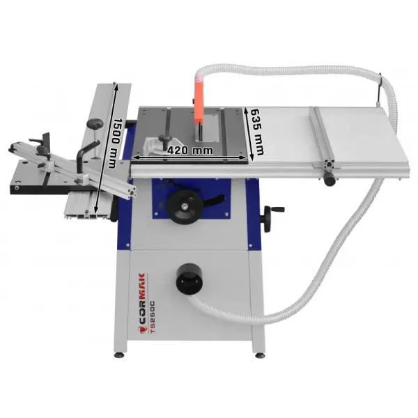 Настолен циркуляр CORMAK TS250C/ 2.2/3.1kW
