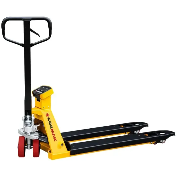 Палетна количка с електронна везна CORMAK SP2500 SUPER/ 2.5т