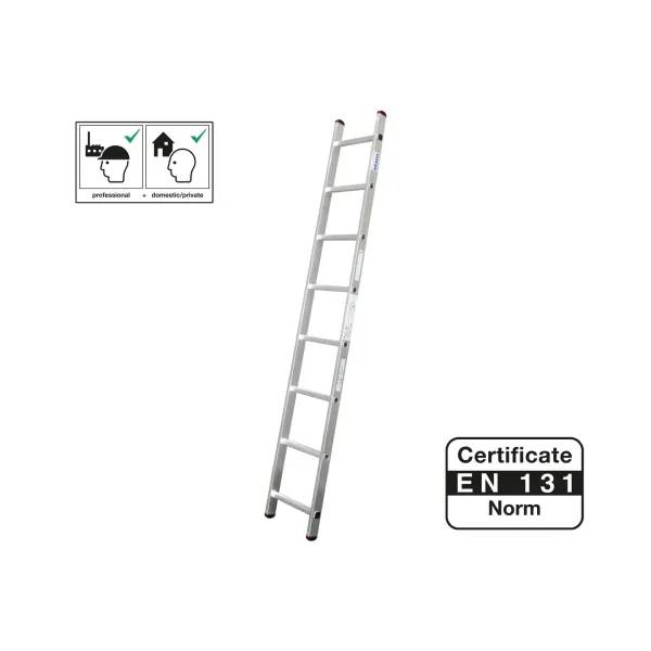 Алуминиева стълба PROTECO 1066108KR/ 225 см