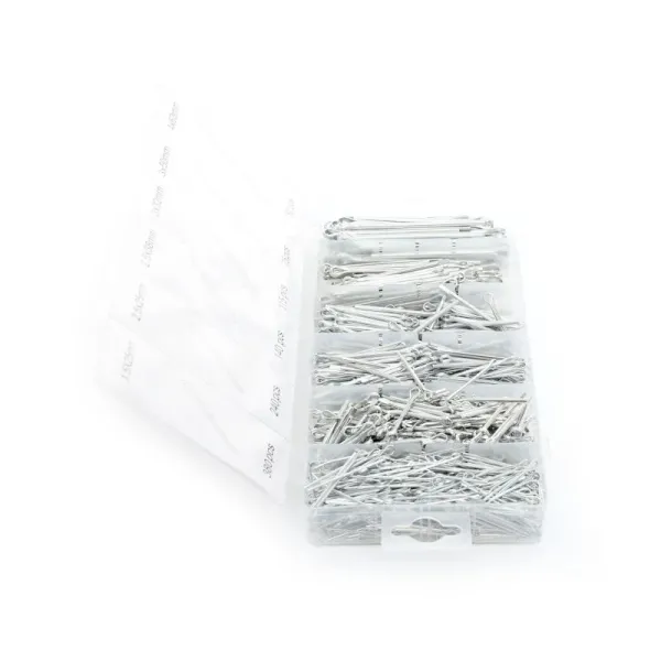 Комплект прави шплентове KraftDele KD10509/ 1000 бр.