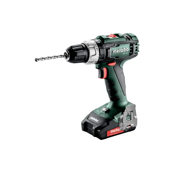 Комплект акумулаторни винтоверт и гайковерт Metabo SB18 L + SSD18LT200 BL/ 18V/ 2Ah/ 4Ah