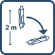 Безконтактен фазомер Bosch GVD 1000-17/ 1000V