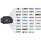 Акумулаторен гайковерт Bosch GDS 18V-350/ 18V/ 2x4Ah