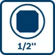 Акумулаторен гайковерт Bosch GDS 18V-350/ 18V/ 2x4Ah