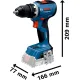 Акумулаторен винтоверт Bosch GSR 18V-65/ 18V/ 2x2Ah