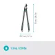 Ножица за клони Gardena EnergyCut Pro L/ 50 мм