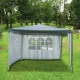 Градинска шатра със страници HERLY 33309/ 3х3х2.5м