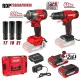 Комплект акумулаторни бормашина и гайковерт Raider RDP-PCD20&PBIW20 R20/ 20V/ 2х2Ah