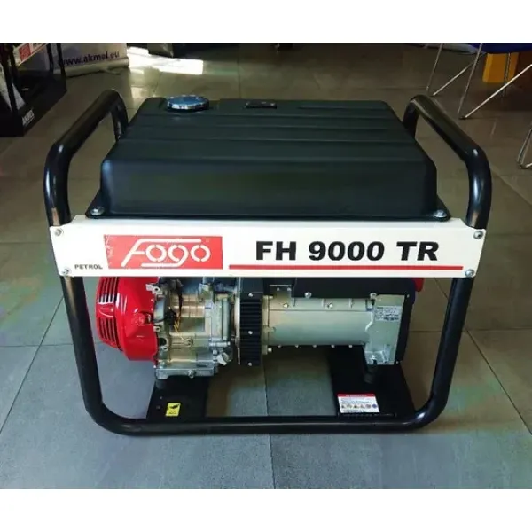Бензинов трифазен генератор FOGO FH9000TR 7kW с уголемен резервоар и AVR