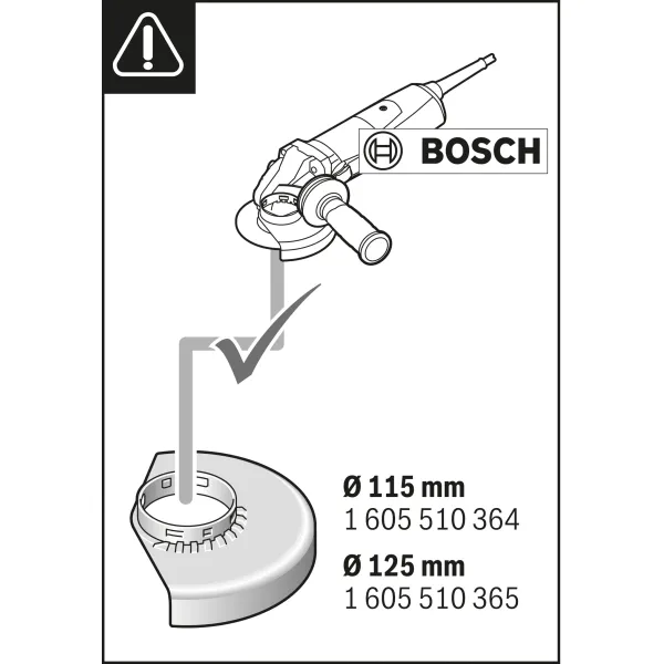 Прахоуловител Bosch GDE 115/125 FC-T Professional