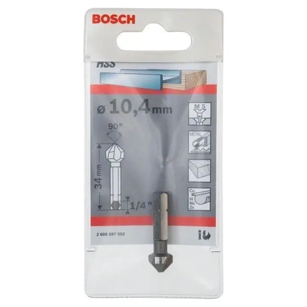 Конусен зенкер на Bosch 10.4 mm