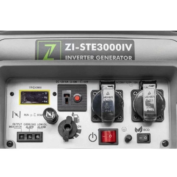 Инверторен монофазен генератор ZIPPER ZI-STE3000IV /3200W/, 2x USB
