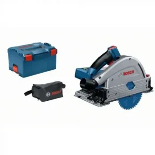 Акумулаторен циркуляр Bosch GKT 18 V - 52 GC SOLO ProMix + L-BOXX, 18V