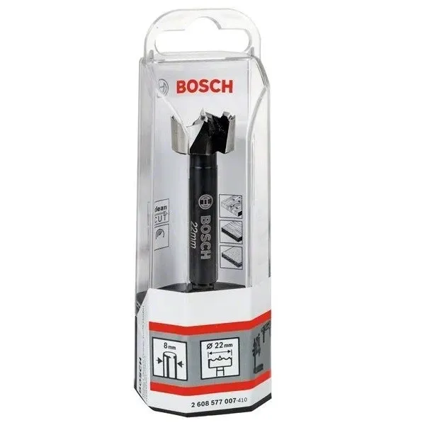 Свредло за панти и глухи отвори в дърво на Bosch 22.0 mm