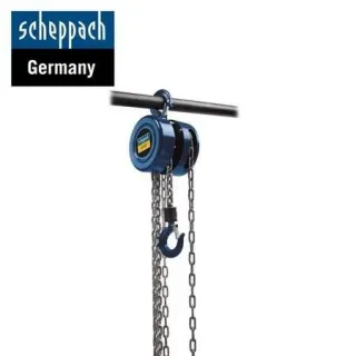 Верижна лебедка Scheppach CB01 /  1 тон