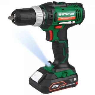 Акумулаторен винтоверт Status CTR20-2LI / 20 V / 2x2Аh