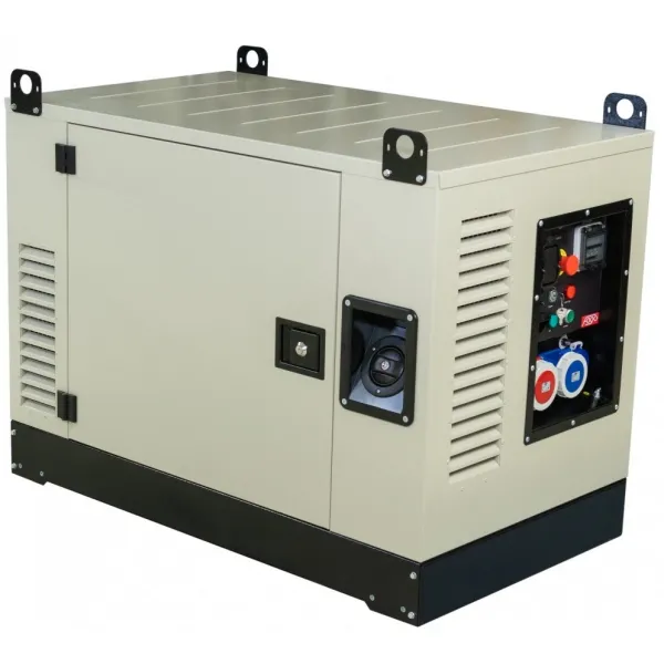 Бензинов монофазен генератор FOGO FV10001CRA 9.5kW със звукоизолиран корпус, AVR, ел. старт и ATS