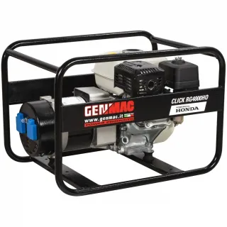 Бензинов монофазен генератор Genmac Click RG4000HO Generator 3.4 KVA