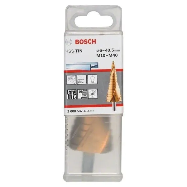 Стъпаловидно свредло HSS-TiN на Bosch 4 - 20 mm
