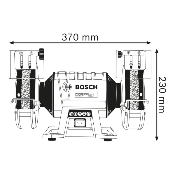 Шмиргел Bosch GBG 60-20