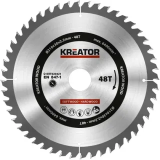 Диск за циркуляр Kreator KRT020421/ Ø210mm