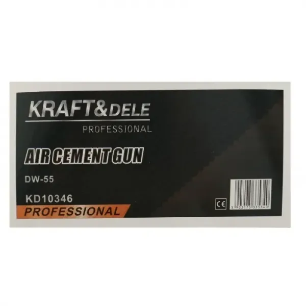 Пневматичен пистолет за мазилки KraftDele KD10346/ 3.5л