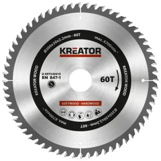 Диск за циркуляр Kreator KRT020419/ Ø200mm