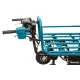 Акумулаторна количка Makita DCU180Z/ 18V+18V