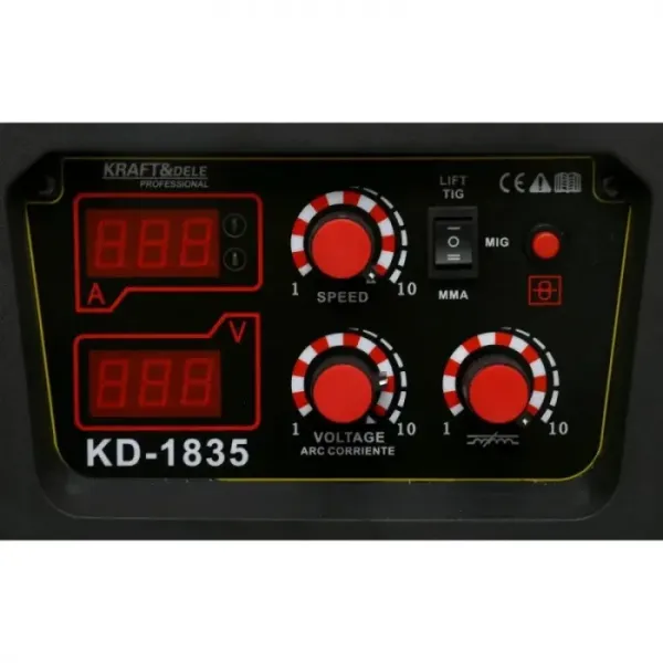 Инверторен заваръчен апарат MIG / MAG KraftDele KD1835/ 240A