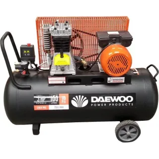 Компресор бутален Dаewoo 3HP/2.2 kW/ 100 l/ ремъчен, DAAC100C