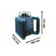 Ротационен лазер Bosch GRL 300 HVG Professional