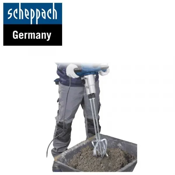 Електрически миксер за строителни разтвори Scheppach PM1800D