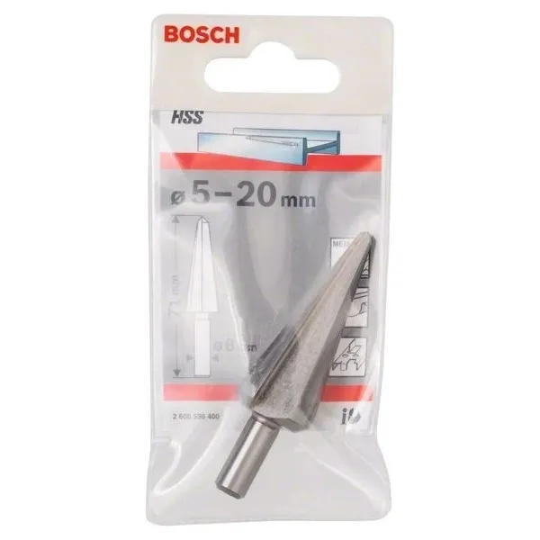 Свредло за ламарина цилиндрично HSS на Bosch 5-20 mm