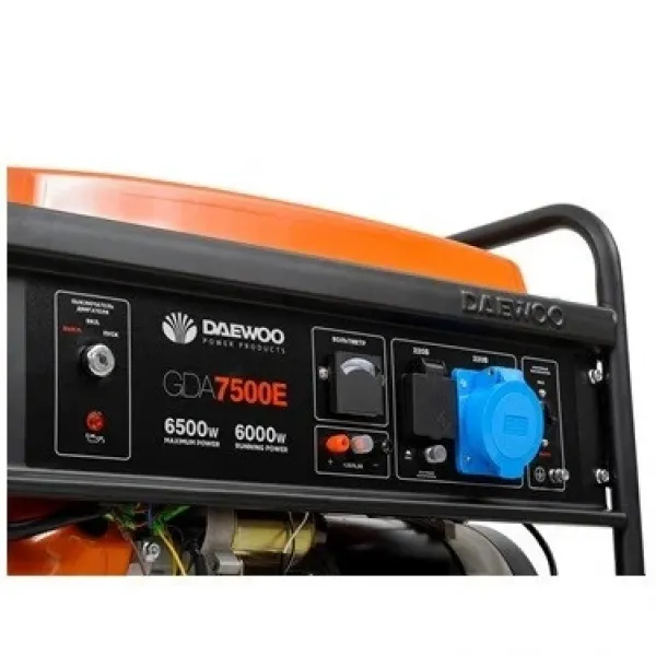 Бензинов генератор за ток Daewoo GDA7500E 6.0kW / 6.5kW