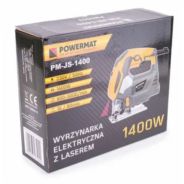 Електрическо зеге POWERMAT PM-JS-1400, 230V, 1.4 kW