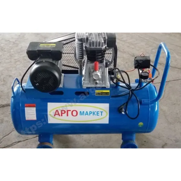 Въздушен компресор ARGO DS-100L / 3 kW/4 HP, 410 l/min , 100 л /