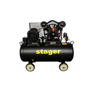 Компресор за въздух STAGER HMV0.6/200-10, 4,1 kW / 5,5 к.с.- 600L/min