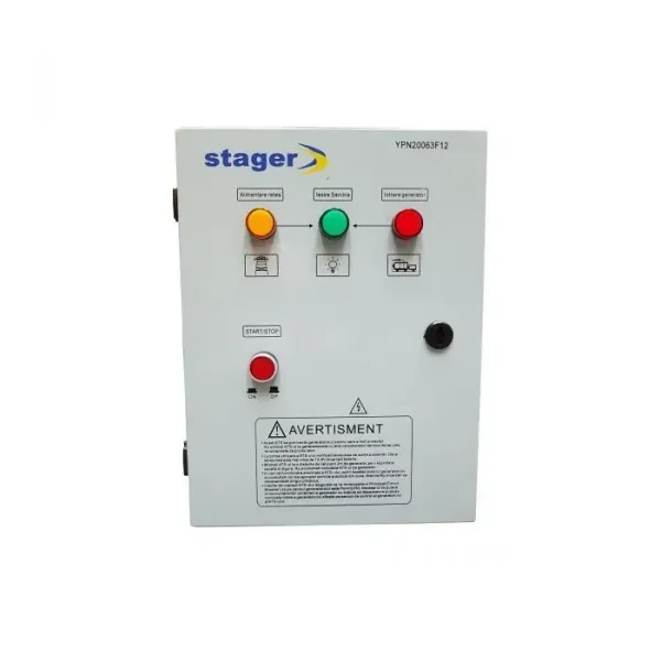 Табло-автоматика монофазно STAGER YPN20063F12S, 63А