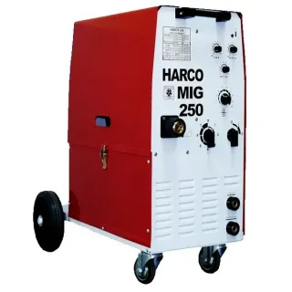 Телоподаващ заваръчен апарат HARCO MIG 250 / 3x380V