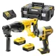 Комплект акумулаторни перфоратор и ударен винтоверт DeWALT DCK2023M2T/ 18V/ 2x4Ah