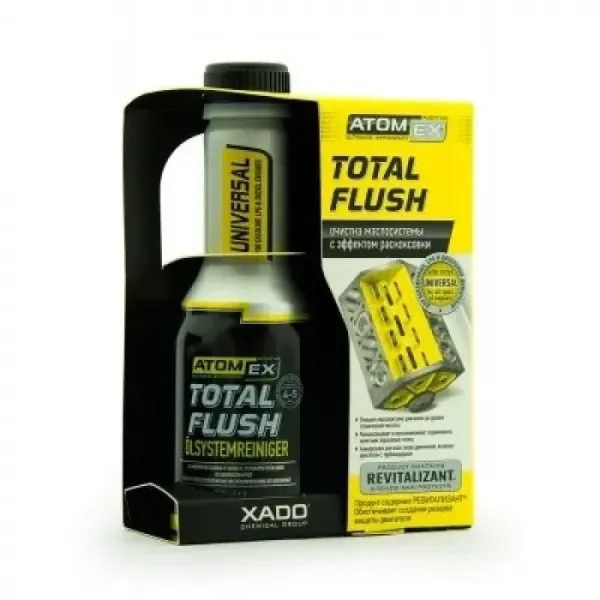 Добавка за промивка на двигател XADO АТОМЕХ TOTAL FLUSH XA 40613/ 250 мл