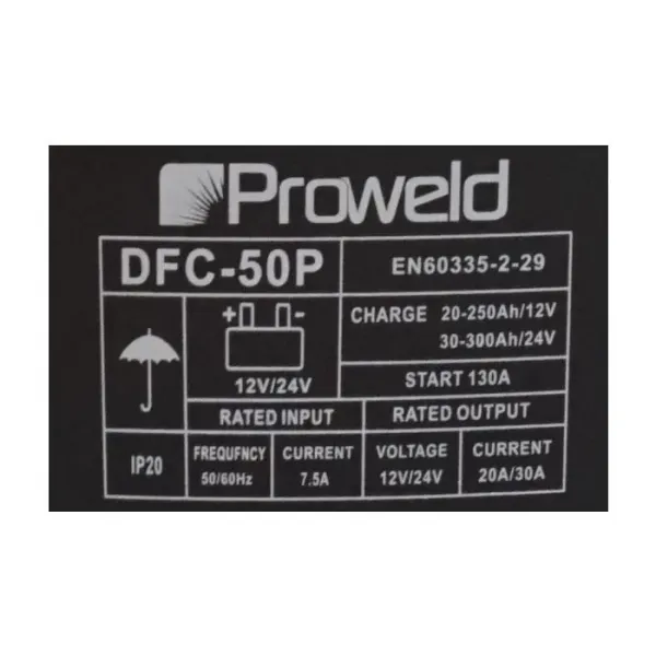 Зарядно за акумулатор ProWELD DFC-50P