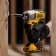 Бормашина винтоверт DeWALT акумулаторна безчеткова ударна 12 V, 2 Ah, 163 Nm, DCF801D2