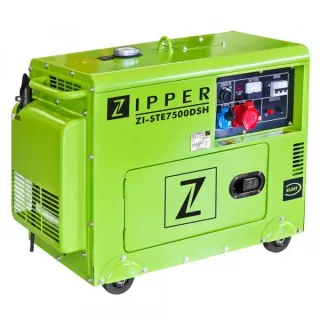 Трифазен дизелов генератор ZIPPER ZI-STE7500DSH / 6.5 kW