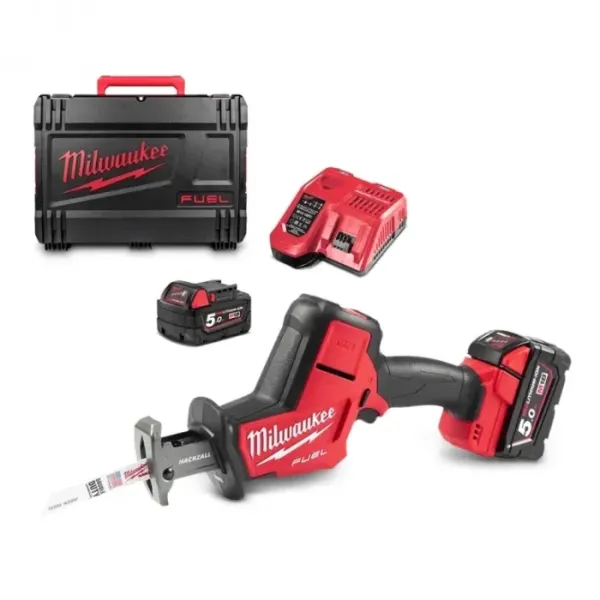 Акумулаторен саблен трион Milwaukee M18 FHZ-502X/ 18 V/ 5 Ah